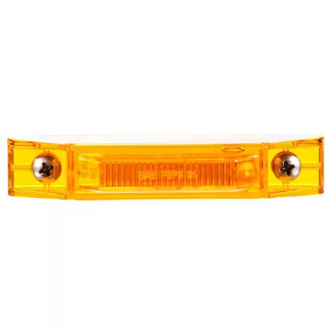 Truck-Lite 0.75" 35 Series Rectangular 2-LED Marker / Clearance Light - Yellow