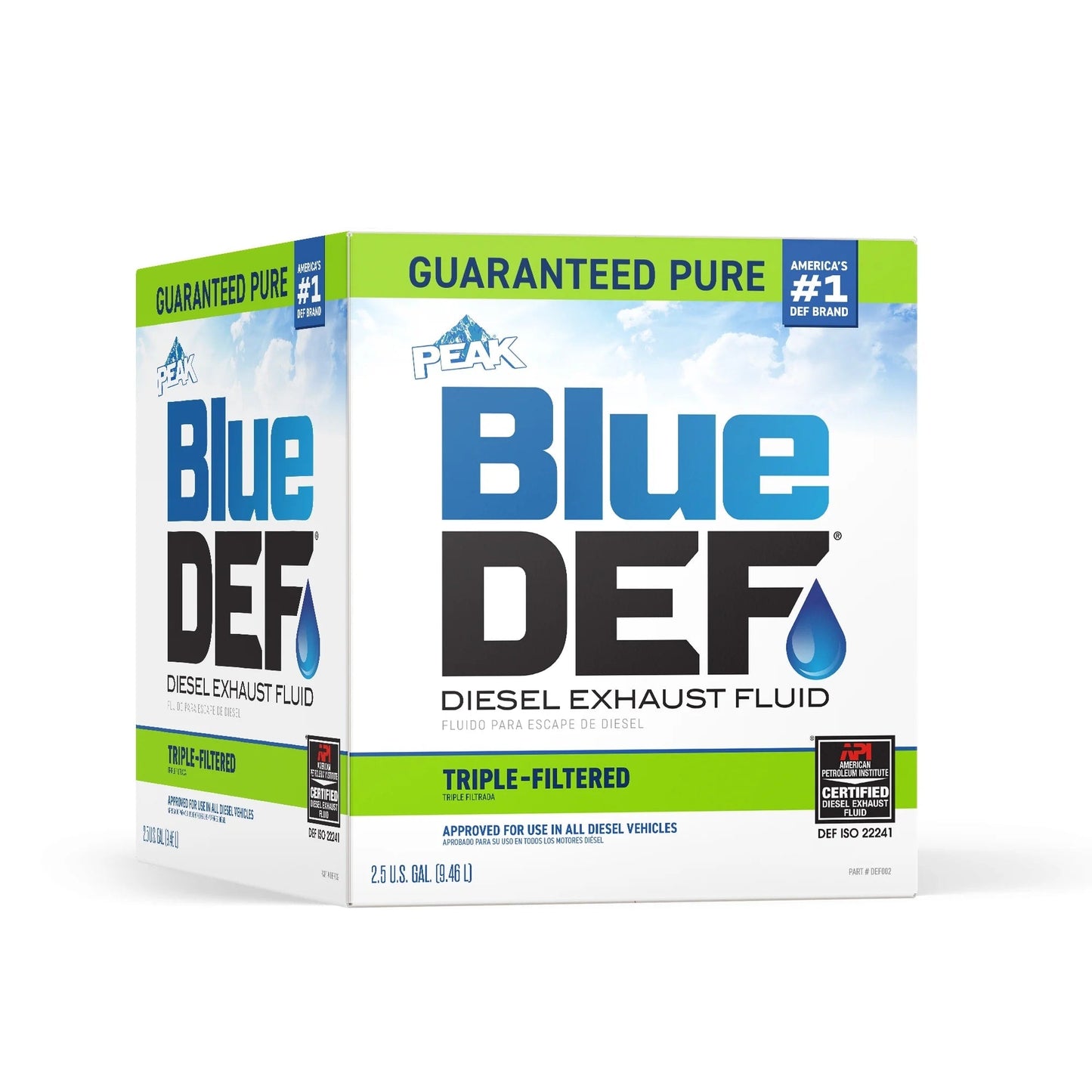BlueDEF Diesel Exhaust Fluid 2.5 Gal Box