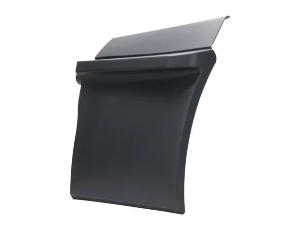 QUARTER FENDER - REAR, 1PIECE, NARROW, GRAY, LEFT HAND