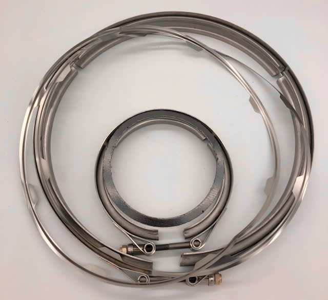 GENUINE VOLVO CLAMPING BAND KIT FOR DPF MUFFLER SYSTEM.