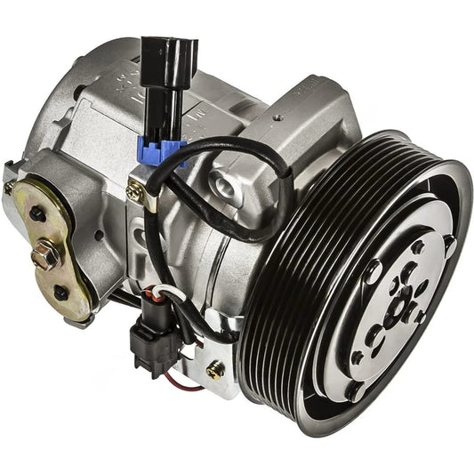 AC COMPRESSOR - 10S15C, 163 MM, PV8, 8 GROOVE, 12 VOLT