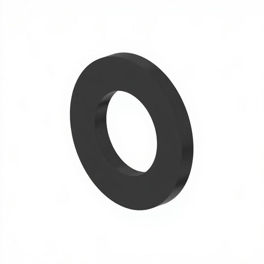 WASHER - STEEL, HARDENED, ZINC ALUMINUM, BLACK, 0.75