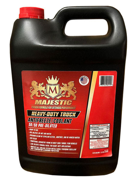 Majestic Antifreeze / Coolant 50/50 Pre-Diluted