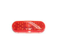 60 SERIES, LED, RED, OVAL, 26 DIODE, S/T/T, FIT N FORGET S.S., 12V