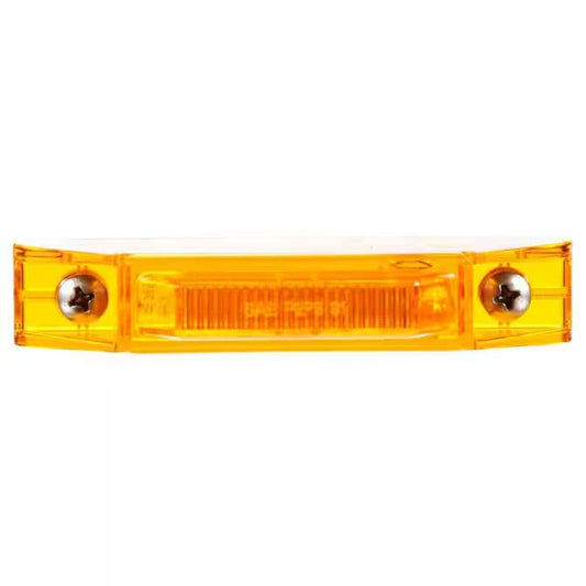 Truck-Lite 0.75" 35 Series Rectangular 2-LED Marker / Clearance Light - Yellow