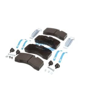 BRAKE PAD KIT WITH HARDWARE