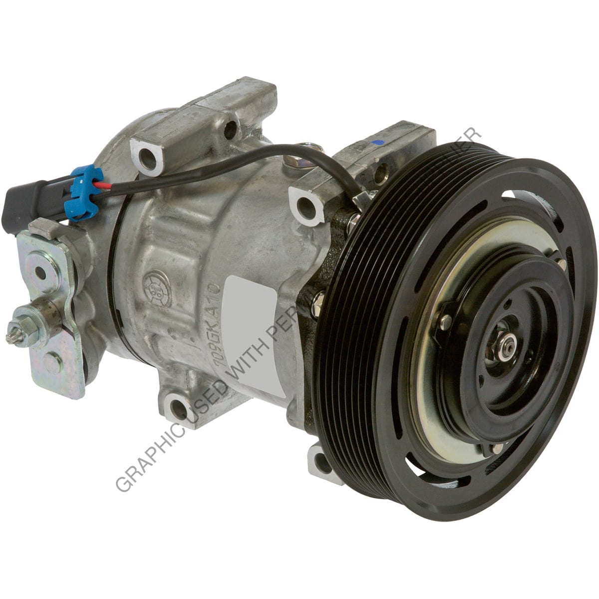 COMPRESSOR - 10S15C, 163 MM, 8 GROOVE, PV8, 12 VOLT