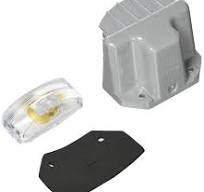 15 SERIES, INCAN., 1 BULB, Rectangular, LICENSE LIGHT, GRAY2 BRACKET, 12V, KIT