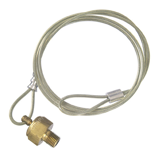 DRAIN VALVE - HEAAVY DUTY, AIR, 60IN CABLE, 1/4 PIPE