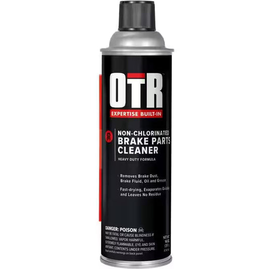 OTR Heavy Duty Non-Chlorinated Brake Parts Cleaner, 14oz