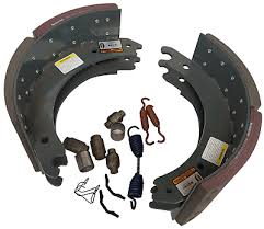 BRAKE SHOE - LINED SHOE KIT WITH HARDWARE, REMAN