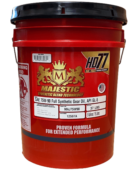 Full Synthetic Gear/ Differential Oil API GL-5-5 Gallon Buckets