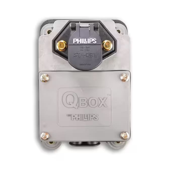 Phillips 4.55" Qbox W/Out Circuit Junction Box