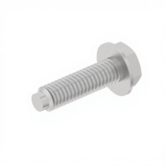 SCREW - TAPPING, HEXAGONAL WASHER HEAD, DOG POINT, 0.25-14 X 1