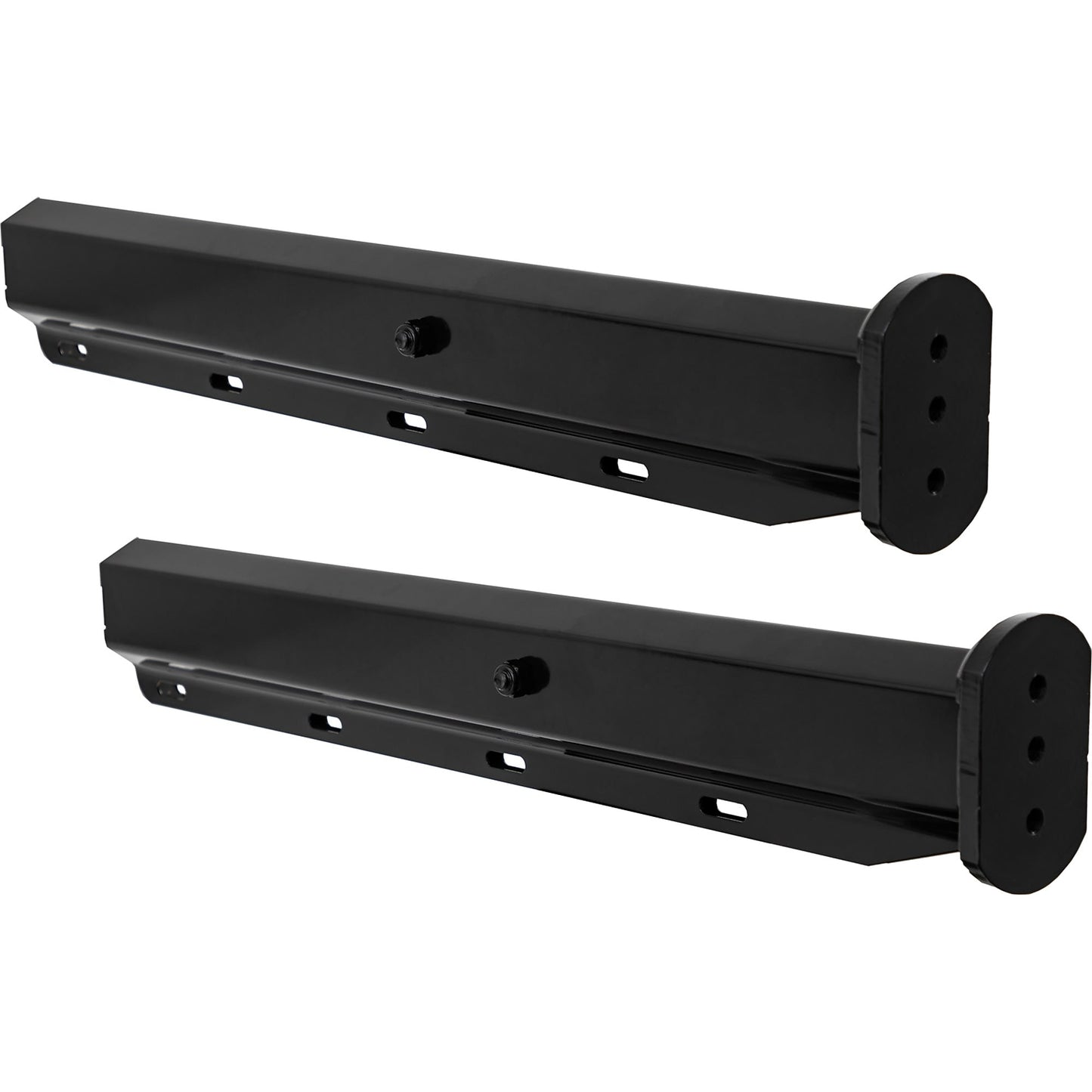 Buyers Products Spring-Loaded Mud Flap Hanger - Straight, Black