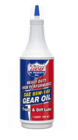 Lucas Oil 85W140 Gear Oil - 1 qt