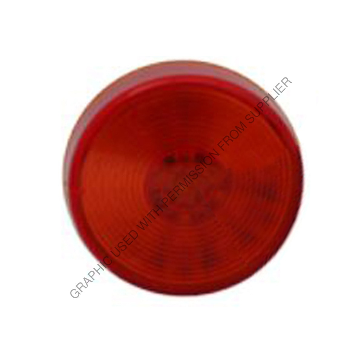 LAMP - MARKER LED 2.5 IN RED 12V 10 DIODE